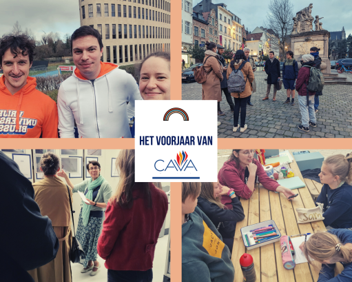 Enkele sfeerbeelden van het voorjaar van CAVA