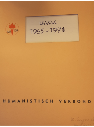 Foto van correspondentie uit de vroegste UVV-periode (1965-71)