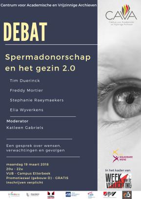 Flyer Debatavond donorschap