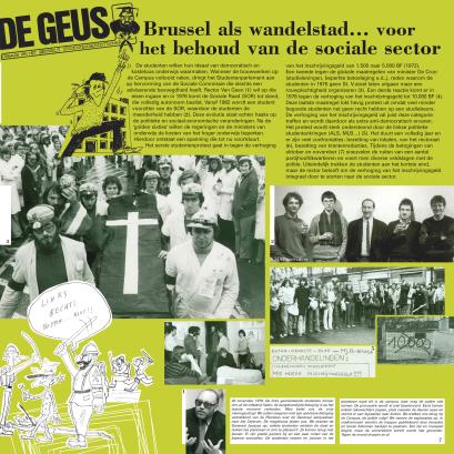 Paneel 24 van de tentoonstelling 150 jaar Vlaamse studenten in Brussel