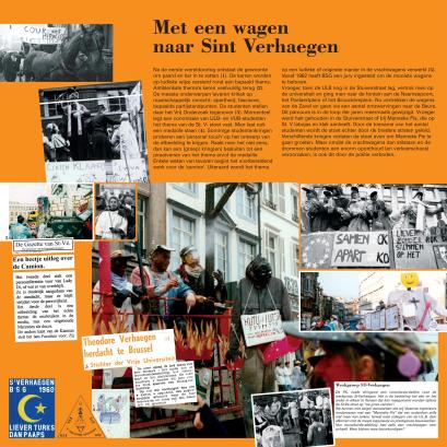 Paneel 30 van de tentoonstelling 150 jaar Vlaamse studenten in Brussel