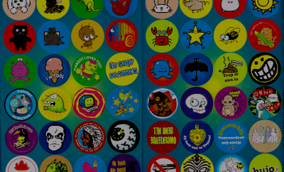 Stickervel hujo.be, 2007 (STICK48)