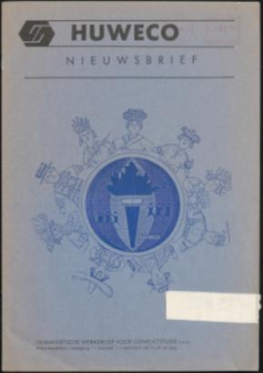 Cover van het tijdschrift Huweco Nieuwsbrief